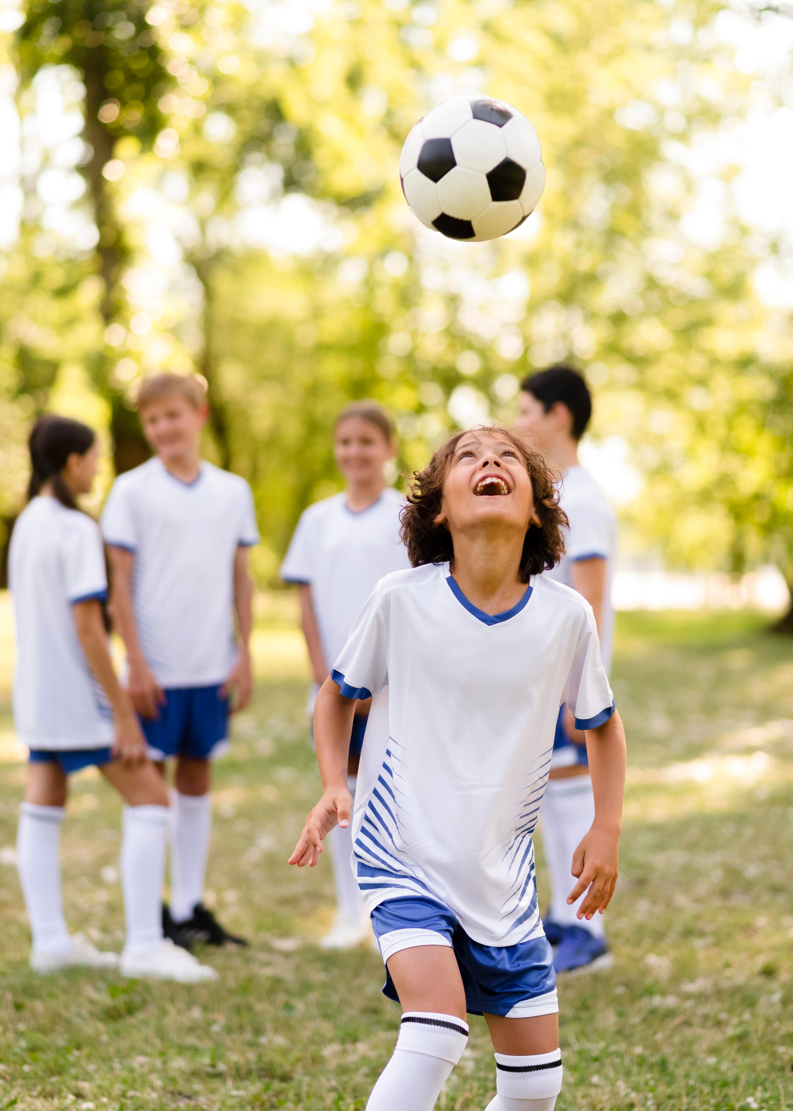 Young athletes celebrating at SportsPatron